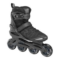 Roces weft thread 84 skeelers unisex - 4x84mm wielen - fitness inline skates - zwart - maat 36