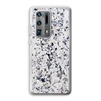 Gespikkelde marmer: Huawei P40 Pro Plus Transparant Hoesje