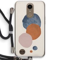 Geo #4: LG K10 (2017) Transparant Hoesje met koord