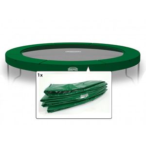 BERG Trampoline Beschermrand Elite - Regular - 380 cm - Groen