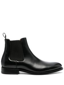 SANDRO bottines à bout rond - Noir