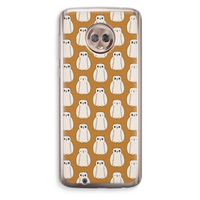 Uilen: Motorola Moto G6 Transparant Hoesje