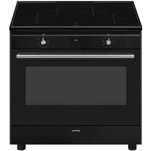 Smeg Concert CX91IMBL fornuis Range-fornuis Electrisch Inductiekookplaat zones Zwart A