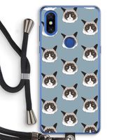 It's a Purrr Case: Xiaomi Mi Mix 3 Transparant Hoesje met koord