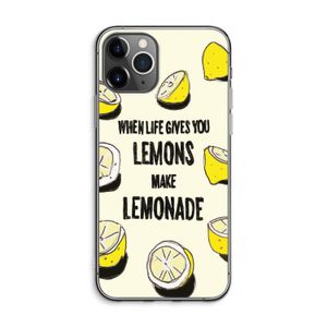 Lemonade: iPhone 11 Pro Max Transparant Hoesje