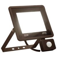 VidaXL Spotlight met sensor led 50 w warmwit