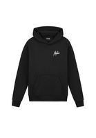 Malelions Sport Logo Hoodie MS1-AW23-25-900 Zwart maat