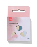 HEMA Magneten Hartjes 3cm - 6 Stuks