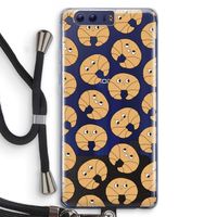 Croissant: Honor 9 Transparant Hoesje met koord