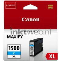 Canon PGI-1500XL C inktcartridge Origineel Hoog (XL) rendement Cyaan - thumbnail