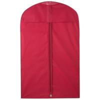 Beschermhoes voor kleding 100 x 60 cm - 2x - Rood - Kledinghoezen - Kleding opbergen/opruimen