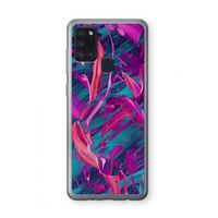 Pink Clouds: Samsung Galaxy A21s Transparant Hoesje