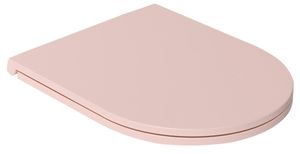 Sapho Infinity softclose toiletzitting roze mat