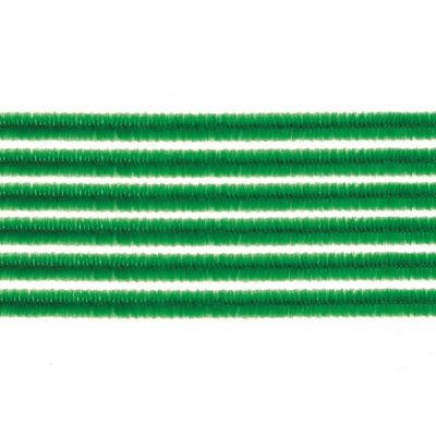 Chenilledraad - 20x - groen - 50 cm - hobby/knutsel materialen