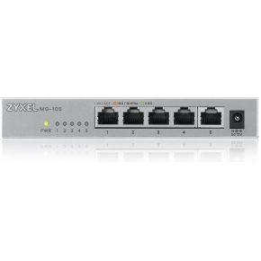 Zyxel XMG-105 Unmanaged 2.5G Ethernet (100/1000/2500) Grijs