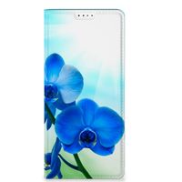 OPPO X6 Pro Smart Cover Orchidee Blauw - Cadeau voor je Moeder