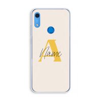 Amber Script: Huawei Y6s Transparant Hoesje