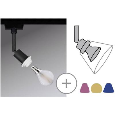 Paulmann 230V-railsysteem lamp URail E14 Zwart (mat)