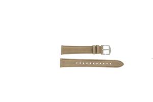 Horlogeband Fossil ES4343 Leder Beige 16mm