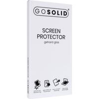 GO SOLID! Achterkant screenprotector voor iPhone XS gehard glas