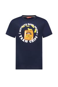 Tygo & Vito Jongens t-shirt - Jaimy - Navy blauw