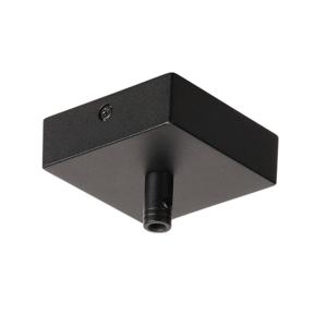 SLV PlafondrozetGlenos zwart - 210060