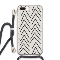 Marrakech Arrows: iPhone 7 PLUS Transparant Hoesje met koord