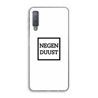 Negenduust vierkant: Samsung Galaxy A7 (2018) Transparant Hoesje Negenduust vierkant: Samsung Galaxy A7 (2018) Transparant Hoesje