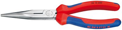 Knipex Telefoontang recht + zijsnijder 200 mm - 2612200