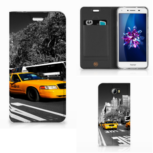 Huawei Y5 2 | Y6 Compact Book Cover New York Taxi