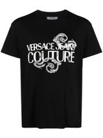 Versace Jeans Couture t-shirt à logo imprimé - Noir - thumbnail