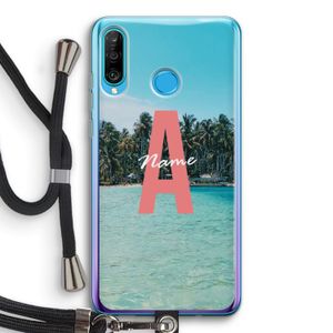 Pacific Dream: Huawei P30 Lite Transparant Hoesje met koord