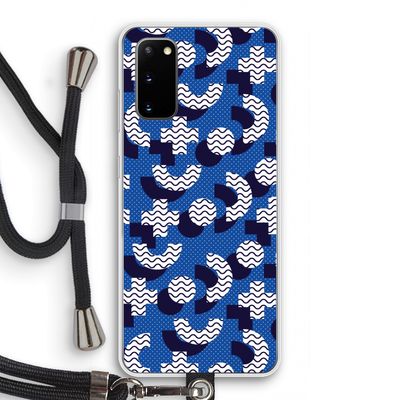 8-bit N°5: Samsung Galaxy S20 Transparant Hoesje met koord