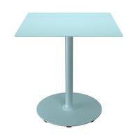 Houe Pico tuintafel 70x70 cm Ice Blue rond onderstel