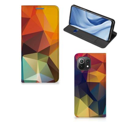 Xiaomi 11 Lite NE 5G | Mi 11 Lite Stand Case Polygon Color