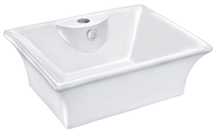 Cornat Serpa Opzet-Wastafel 48X38Cm Wi - AWTSE4800