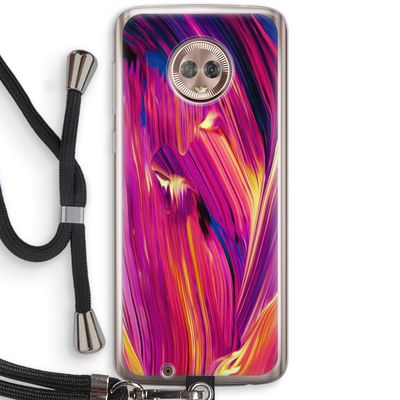 Phoenix: Motorola Moto G6 Transparant Hoesje met koord