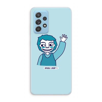 Zwaai: Samsung Galaxy A73 Transparant Hoesje