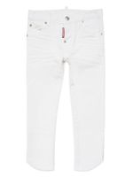 DSQUARED2 KIDS jean Cool Girl à coupe droite - Blanc