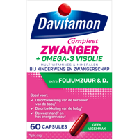 Davitamon Compleet Zwanger + Omega-3 Visolie Capsules