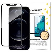 Wozinsky Super Tough iPhone 13 Mini gehard glas - 9H Beschermer - Zwart