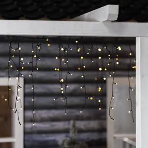 Bellatio Decorations ijspegelverlichting - 360 leds - warm wit - 12 mtr - kerstverlichting