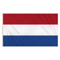 2x Nederlandse vlag 90 x 150 cm