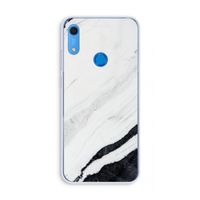 Elegante marmer: Huawei Y6s Transparant Hoesje