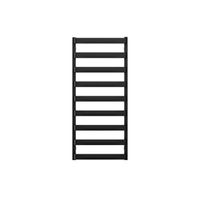 Crosswater Air handdoekradiator - 50x115cm - 444watt - zwart metallic AR50X1150MB