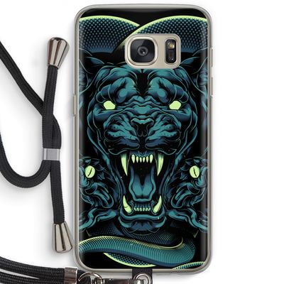 Cougar and Vipers: Samsung Galaxy S7 Transparant Hoesje met koord