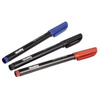 Hama CD-/DVD-ROM Pens, set of 3, black/red/blue permanente marker