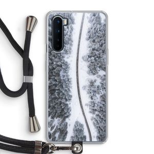 Snøfall: OnePlus Nord Transparant Hoesje met koord
