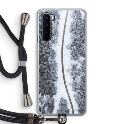Snøfall: OnePlus Nord Transparant Hoesje met koord