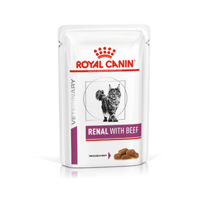 Royal Canin renal kattenvoer rund 12x85gr natvoer